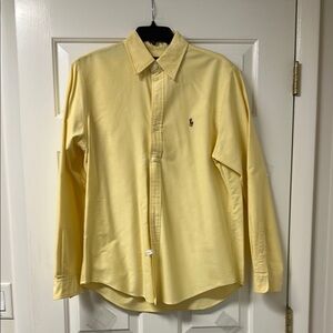 Polo by Ralph Lauren Yellow Casual Button Down Shirt